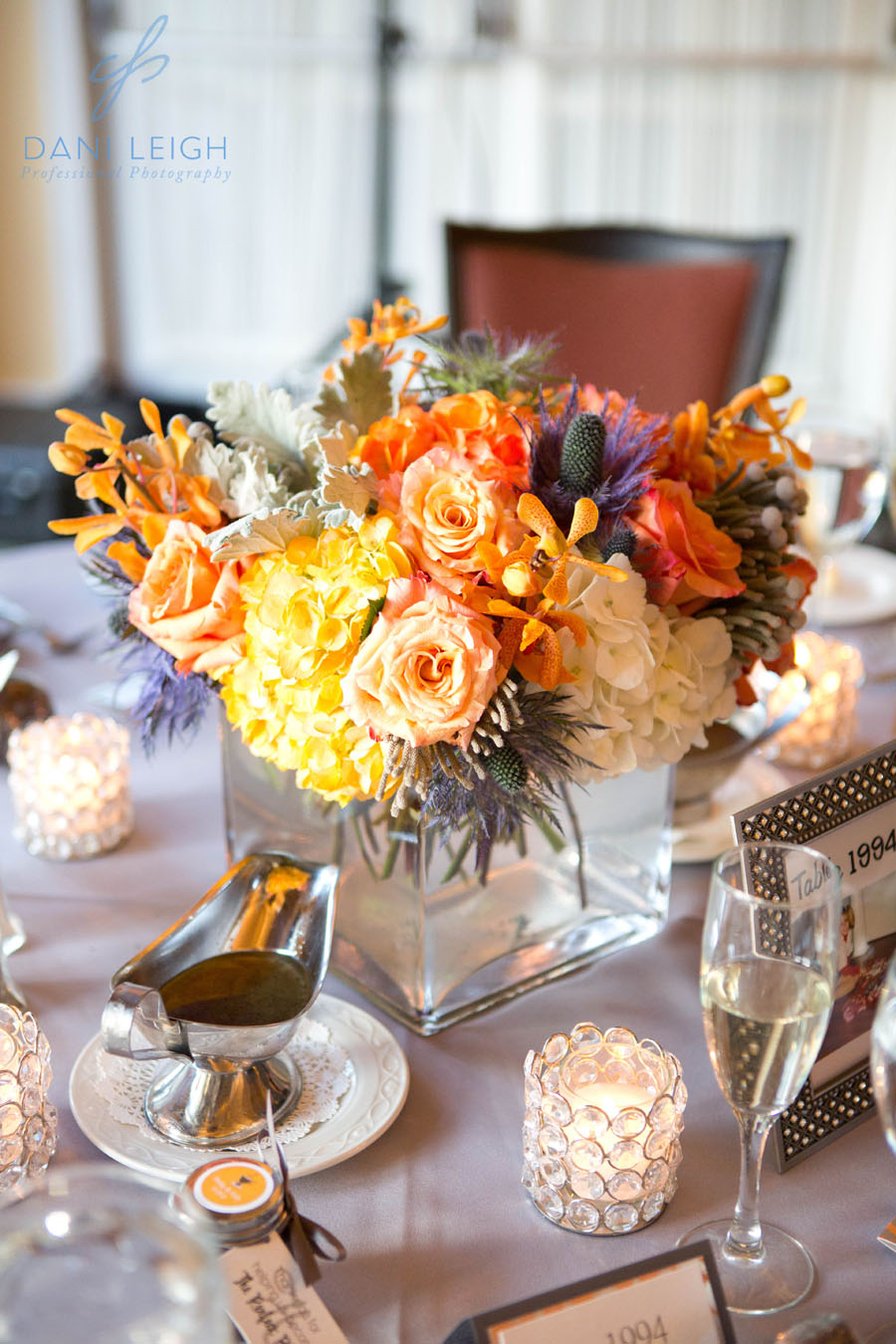 Hayfields Country Club wedding. Davinci Florist